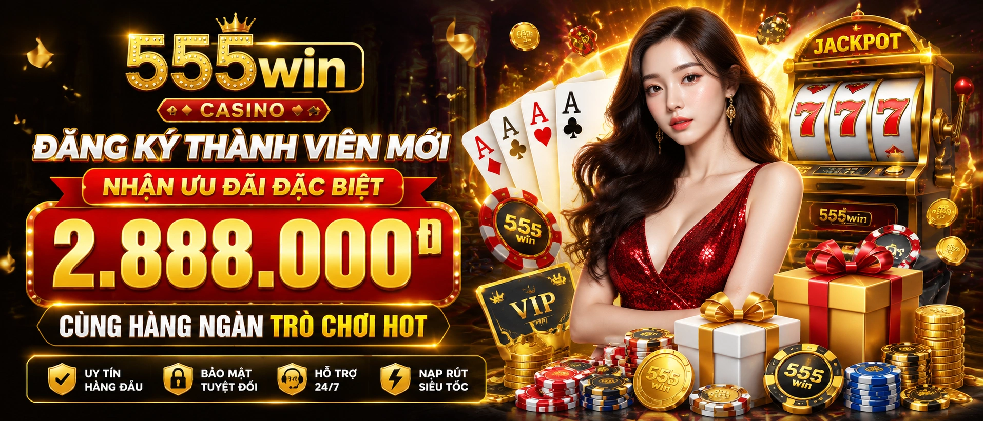 Sảnh game 555win trên 555WIN với không khí casino trực tuyến